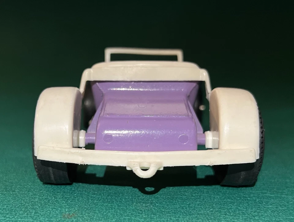 Vintage Hubley Hot Rod Diecast Car Made in USA, Purple Toy Car - Image 4 of 4