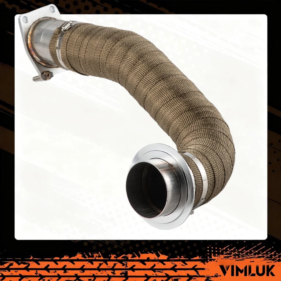 Diesel Turbo Exhaust 3.5" Pipe for 17-25 Chevy Silverado/GMC Sierra 6.6L Duramax Foto 3 de 4