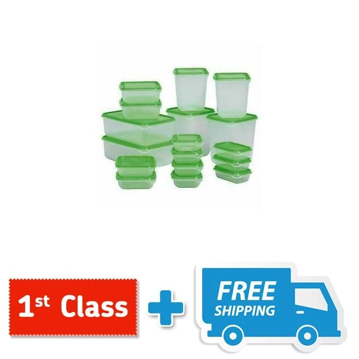 IKEA PRUTA 17PC FOOD SAVER STORAGE BOX CONTAINER