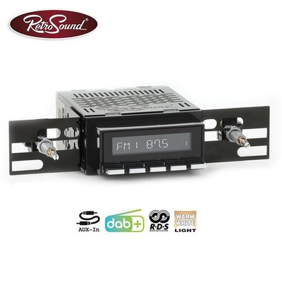 für VW Käfer 1954 1955 RetroSound Oldtimer Auto Radio DAB+ UKW Bluetooth AUX-in