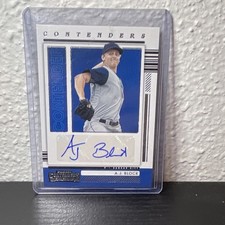 Panini 2021 Contenders A.J. Block #CA-AB Autograph Royals MLB