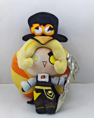 Timekeeper Cookie Run Plush Doll Soft Cartoon Character Collectible Toy