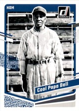 2023 Donruss Holo Blue Cool Papa Bell Homestead Grays #160