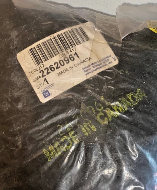 Pontiac Grand Am Shield 1999-2005 genuino, salpicaduras de aire de admisión, P/N 22620961 Foto 2 de 4