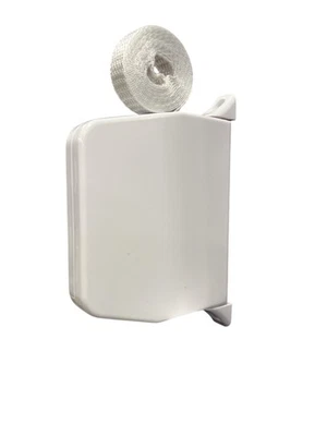 OTT BESCHLAGSWELT GMBH & CO.KG OTT Gurtwickler Mini Rolladen weiß schwenkbar mit 5 m Gurt 14 mm Aufputz