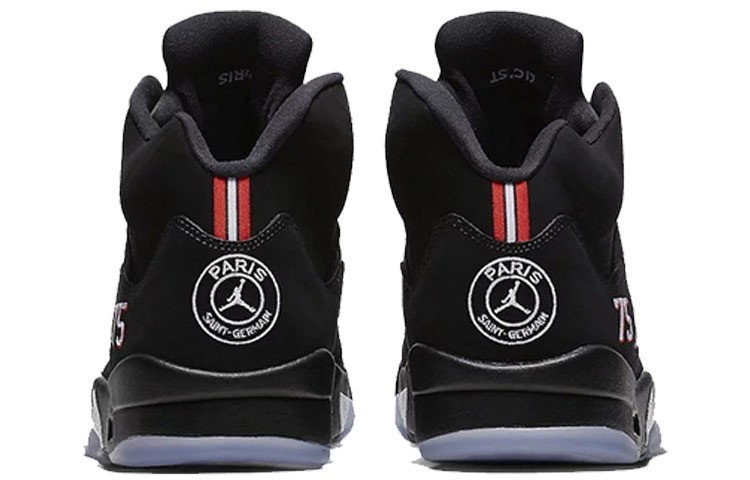 NIKE ×PARIS SAINT-GERMAIN AIR JORDAN 5 Paris Saint-Germain x Air Jordan 5 Retro Black for Sale