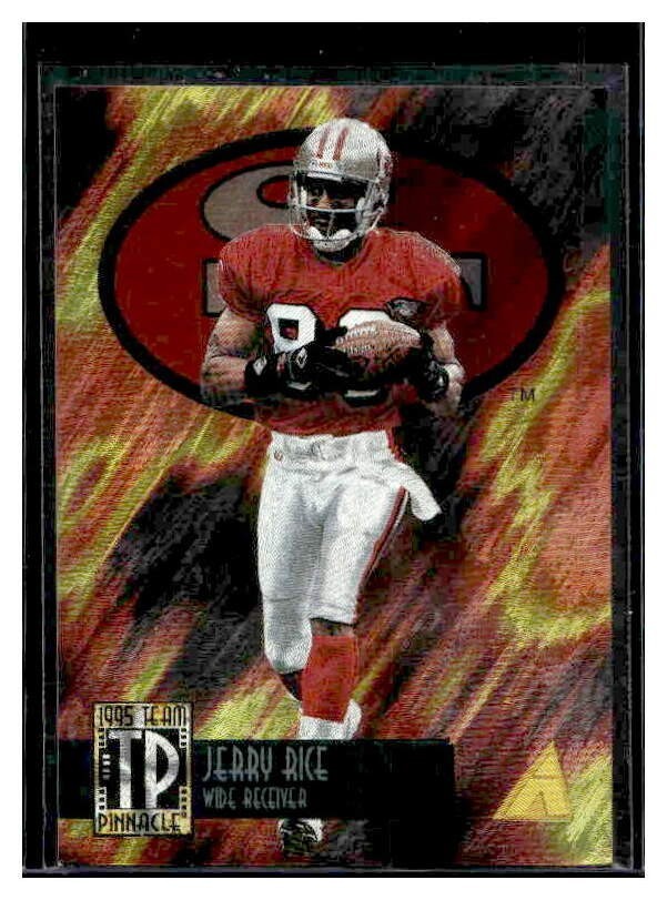 1995 Pinnacle #5 Jerry Rice / Tim Brown Team Pinnacle