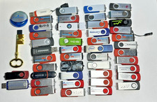 2 GB USB Flash Drives LOT OF 48 Mixed Brands Storage - 96 GB TOTAL