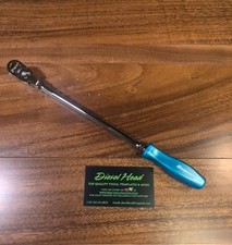 New Snap On Thllfd72 14 Pearl Blue Hard Grip Flex Head Ratchet Free Priority