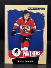 2024-25 Parkhurst Champions Base Beige #44 Anton Lundell - Florida Panthers