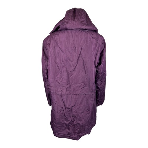 Susan Graver Water Resistant 2-in-1 Systems Jacket Solid Wine/Mauve 2X Plus Size - Picture 2 of 2