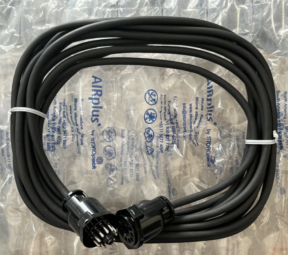 Cable de control de altavoz Hammond/Leslie de 11 pines 21' stock de EE. UU. Foto 2 de 2