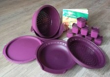 Tupperware - Micro Vap' complet + 8 ramequins + livre de recettes