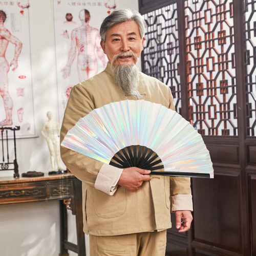 Kung Fu Fan Party Folding Decoration Hand Decorative Fans - Picture 8 of 12