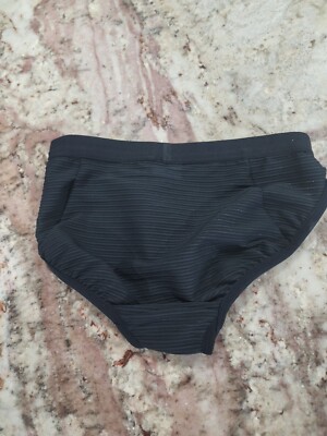 NIKE Pro Elite Racing Briefs XS Womens Black White Track & Field