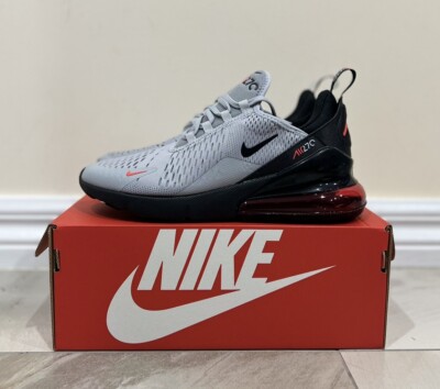 Nike Air Max 270 GS Kids Size US 7Y Grey Crimson Shoes