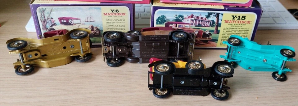 Job Lot of MATCHBOX Models of Yesteryear - Y13 - Y14-Y15-Y9 IN good condition . - Image 4 of 4
