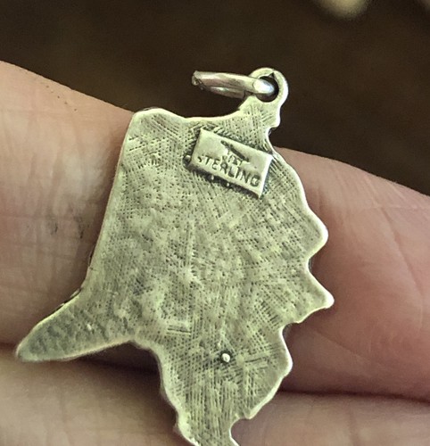 Estate Find, Sterling Bell Trading Post Souvenir Alaska Charm/Pendant - Picture 8 of 12
