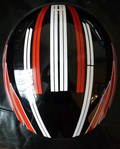 MAVERICK STYLE HELMET STICKERS EAGLE DECALS MOTORCYCLE TANK RACING RED+ WHITE HQ - Picture 9 of 12