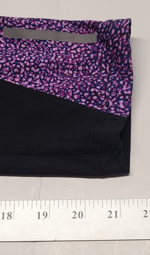 Nike 2.0 Dri-Fit Women's Medium Purple And Black Capris (723925) - Picture 10 of 12