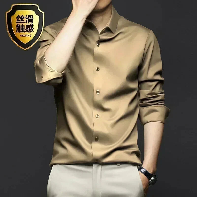 mens brown dress shirt products for sale | eBay