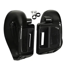 Lower Vented Leg Fairings Fit For Harley Electra Road Glide 2014-25 Black Quartz