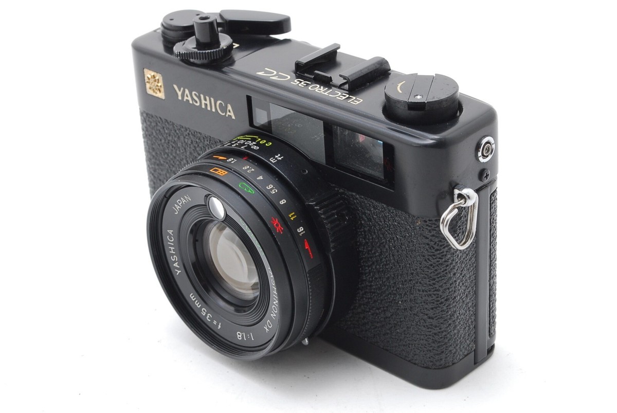 Yashica Electro 35 CC 35mm F1.8 黒 Yashica Electro 35 CC Yashinon 35mm F1.8 Modified Lens for