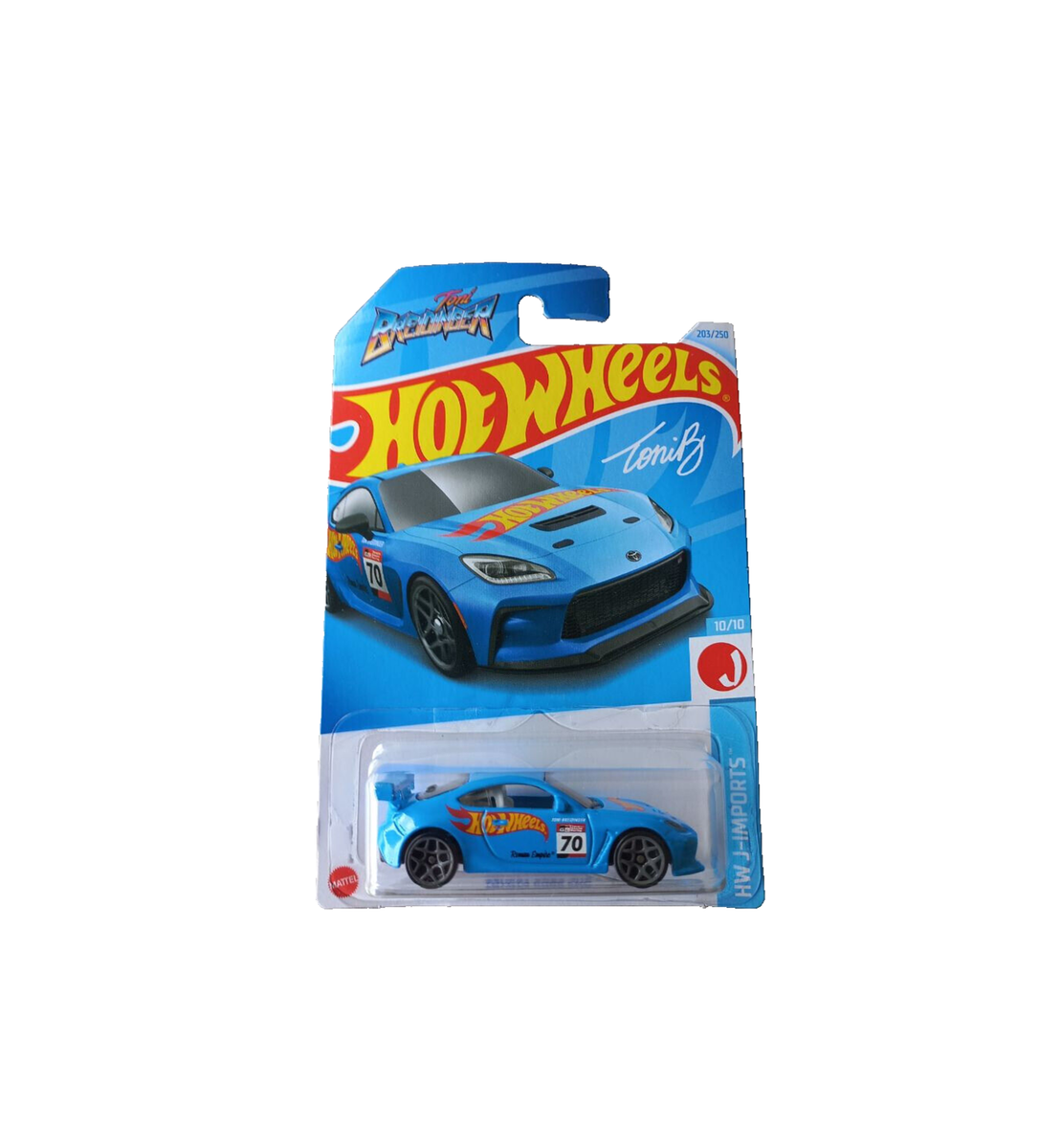 2024 HOT WHEELS TOYOTA GR86 CUP TONI BREIDINGER ( Blue) Free