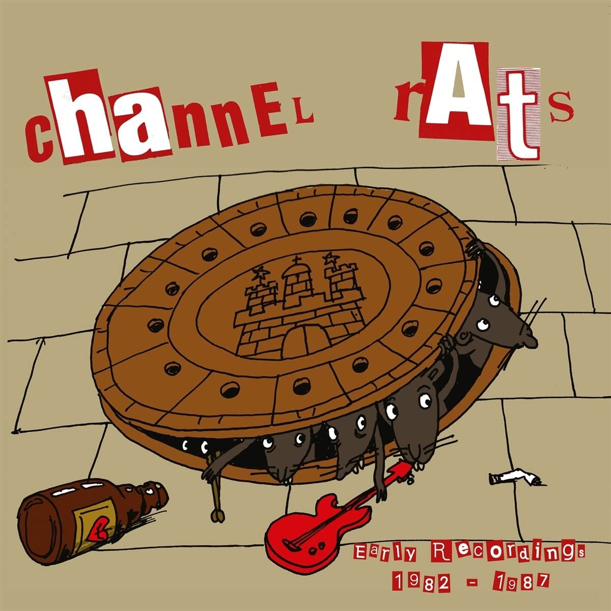 Channel Rats Early Recordings 1982-1987 (Vinyl LP)