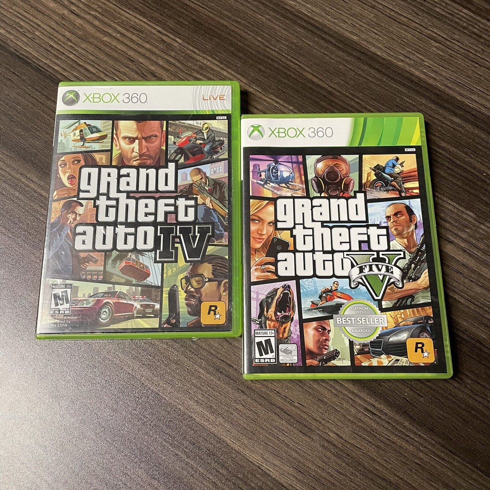 Grand Theft Auto V 5 FIVE XBOX 360 FIRST PRINT US EDITION NEW FACTORY SEALED