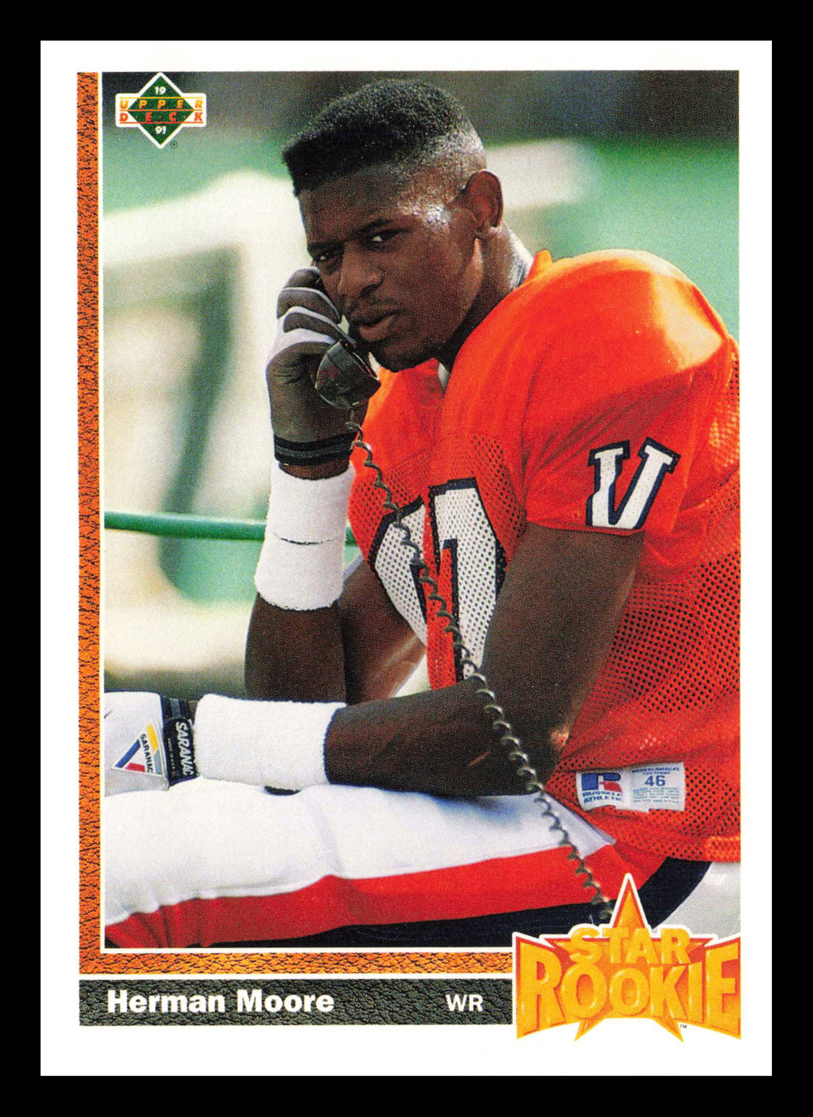 Herman Moore #17 1991 Upper Deck Detroit Lions