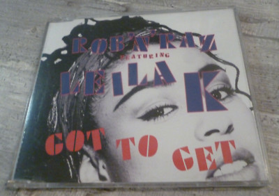 Rob`N`Raz feat. Leila K - Got To Get - 4 Track Maxi CD - 1989 - Arista