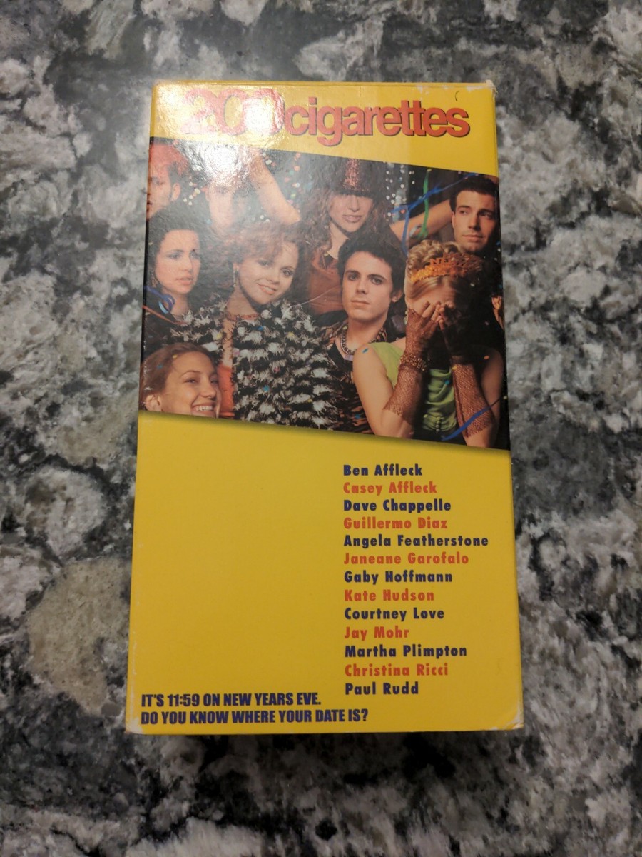 dave cigarettes Rare 200 Cigarettes VHS Ben Affleck Casey Affleck Dave Chappelle 1999 OOP