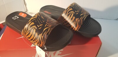 Nike Victori One Slides Sandals CN9676-010 Animal Print Women's New Size 6