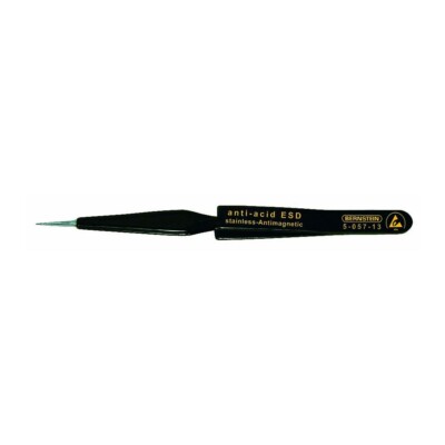 BERNSTEIN SMD-Kreuzpinzette ESD 120 mm selbsthaltend gerade-spitz 5-057-13