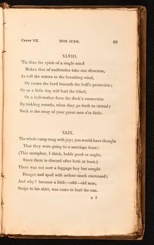 1822-24 6vols Don Juan Lord Byron First Editions Cantos VI to XVI - 第 10/11 張圖片