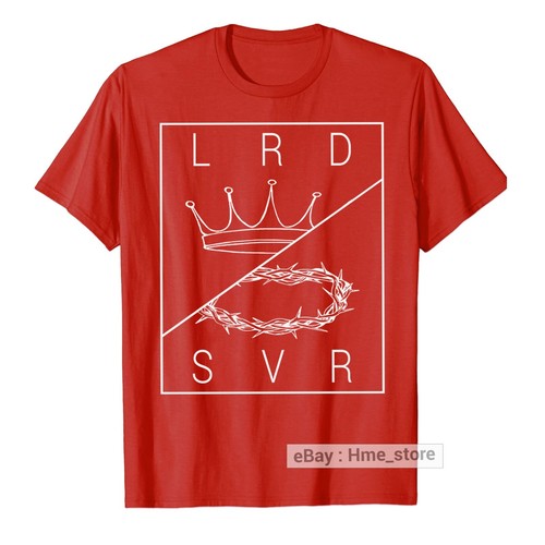 Jesus Christus Herr & Erlöser Grafik T-Shirt Glaube an Gott Christ Tee Katholisch - Bild 7 von 13