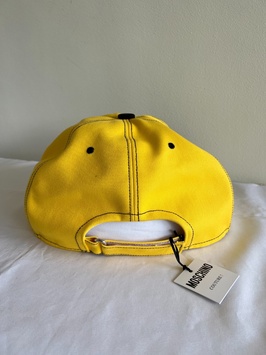 AW20 MOSCHINO Couture Jeremy Scott OVERSIZED GIGANTIC SNAPBACK HAT