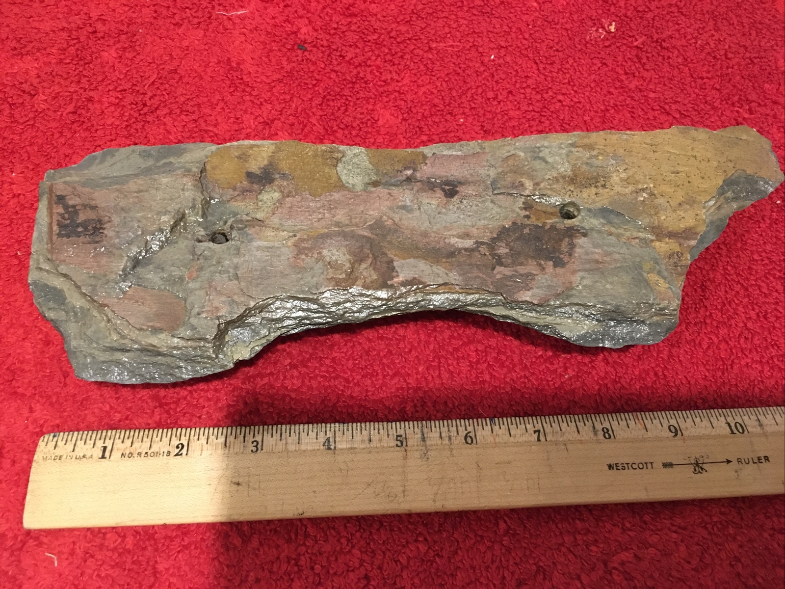 Slate Stone Aromatheraphy Incense Burner Stick Holder Ash Catcher Natural 