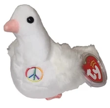 Ty Beanie Baby - SERENITY the Peace Dove 6" NEW MWMTs Plush Stuffed Animal Toy
