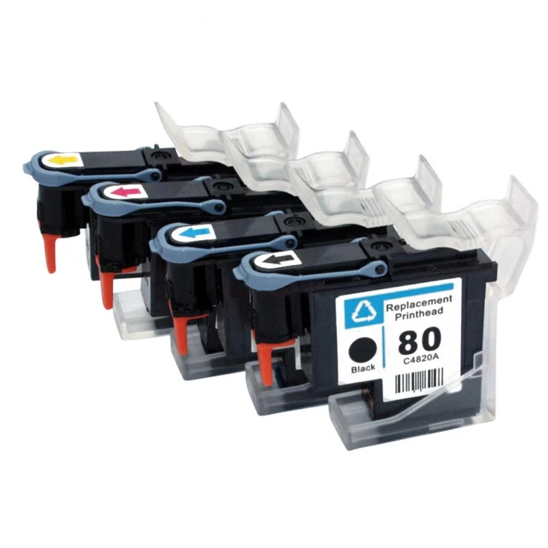 HP80 Print Head For HP Designjet 1050 1055 1055cm 1050c Plus Printer (BK C M Y) - Image 3 of 4