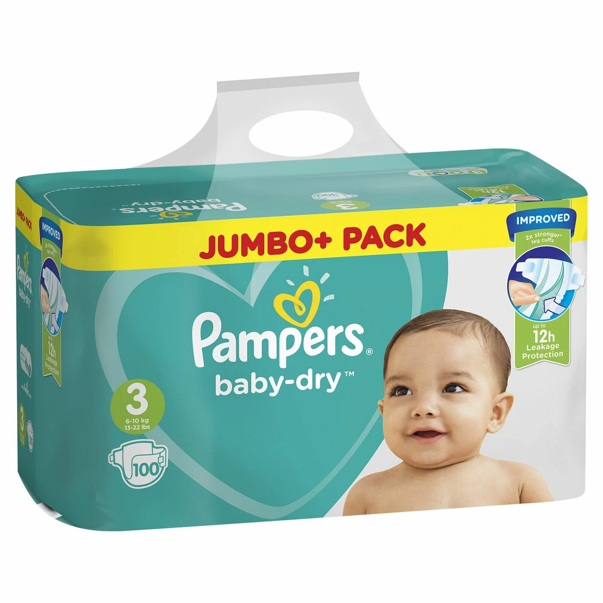 Pañal Bodyplus 100 uds talla 3 4-10kg