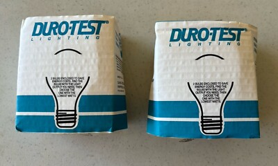 Duro-Test USA  WORLD'S BEST LIGHT BULB * 60 WATT Saver - 4 Bulbs Traffic light