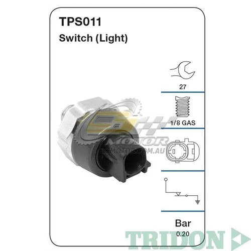 TRIDON OIL PRESSURE FOR Toyota Prado 07/96-02/03 3.4L(5VZ-FE) DOHC 24V 