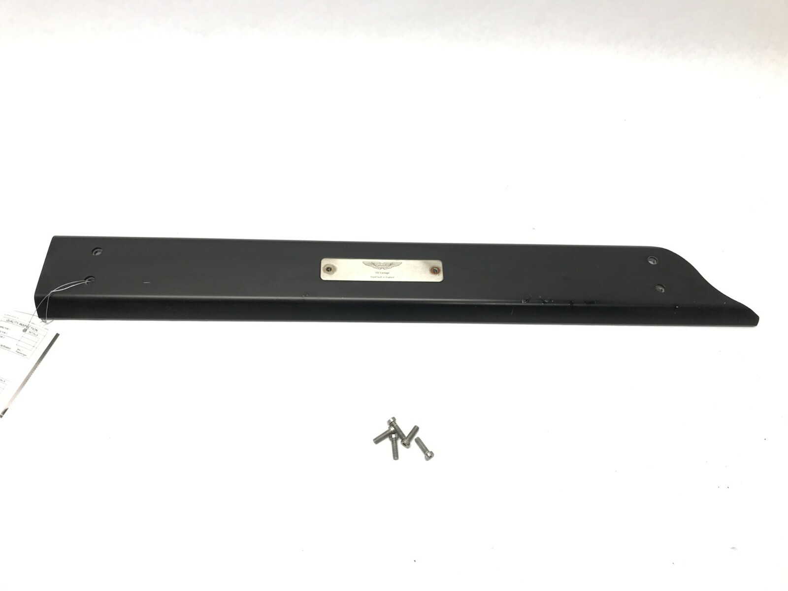 07-16 ASTON MARTIN V8 VANTAGE DOOR SILL RIGHT PASSENGER SIDE OEM 