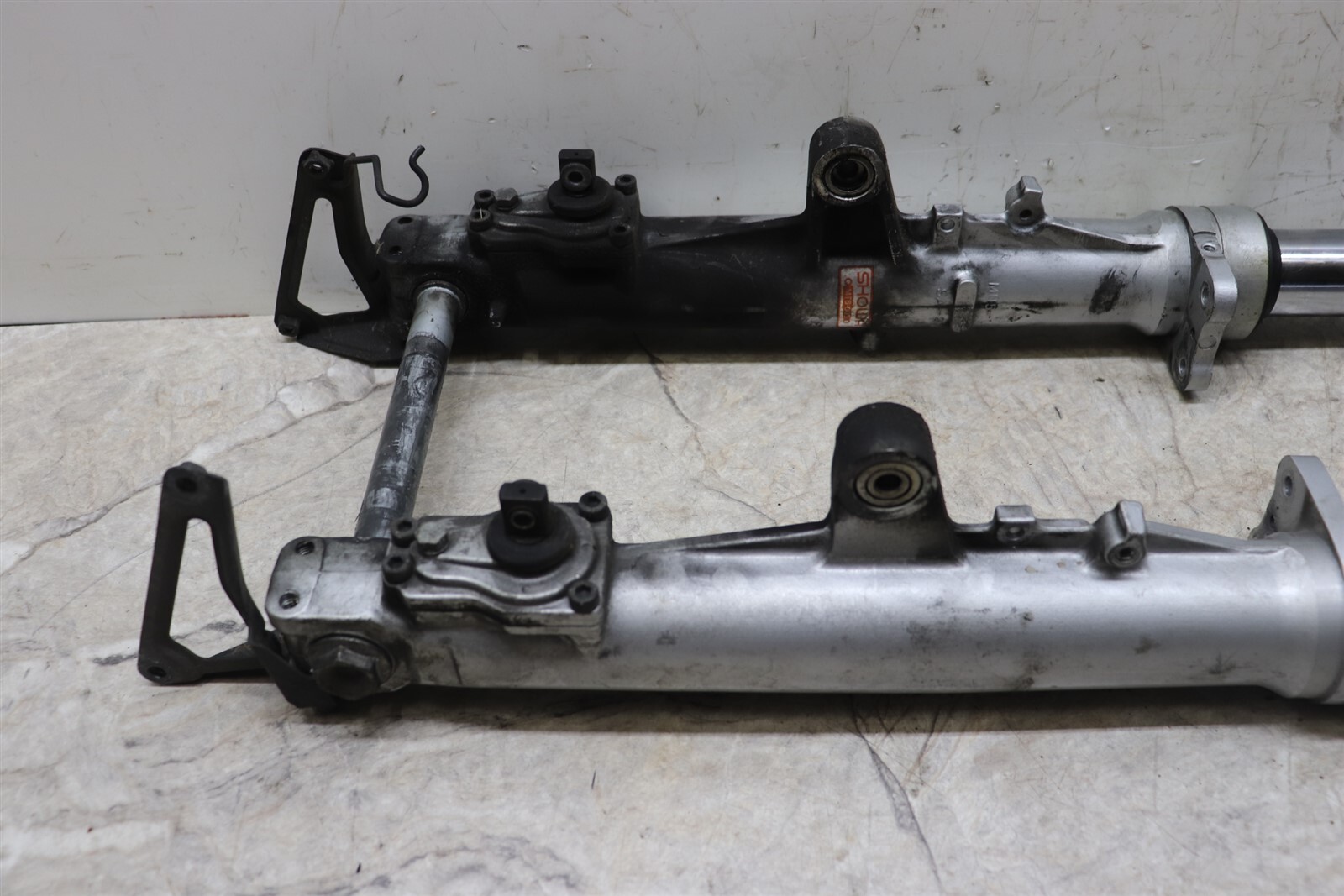 1991-1994 Honda Goldwing Gl1500 Front End Suspension Fork Set Triple Tree