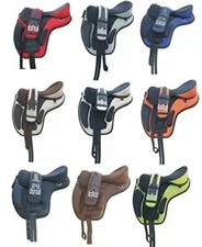 Freemax Treeless Horse Synthetic English Saddle with Free Girth/12 color Availab