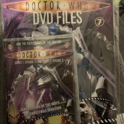 Doctor who dvd files Number 7 Magazine series 1 episode 13 &series2 episode X - Picture 3 of 3