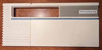 Faceplate to a Wellfleet 72000 BLN Backbone Link Node - Rival to The Cisco AGS+ 