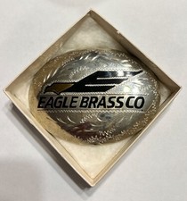 VTG J. Tedder Eagle Brass Co. Belt Buckle